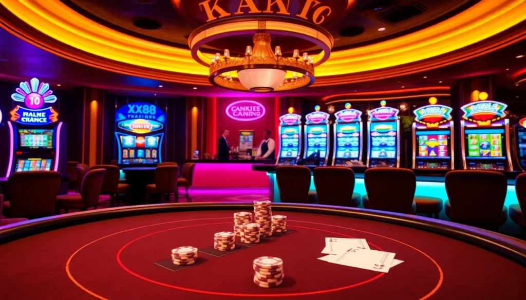 Experience the excitement of gambling at https://xx88.promo/, with vibrant slot machines and high-stakes poker tables.