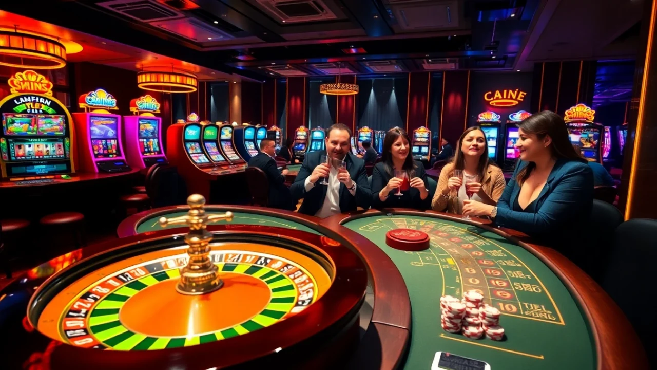 Experience the thrill of gambling at viral88 with a vibrant casino atmosphere, featuring roulette and poker.