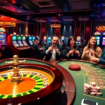 Experience the thrill of gambling at viral88 with a vibrant casino atmosphere, featuring roulette and poker.