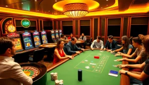 Experience thrilling online gaming at https://lode88uk.com/ with vibrant casino tables and exciting gameplay.