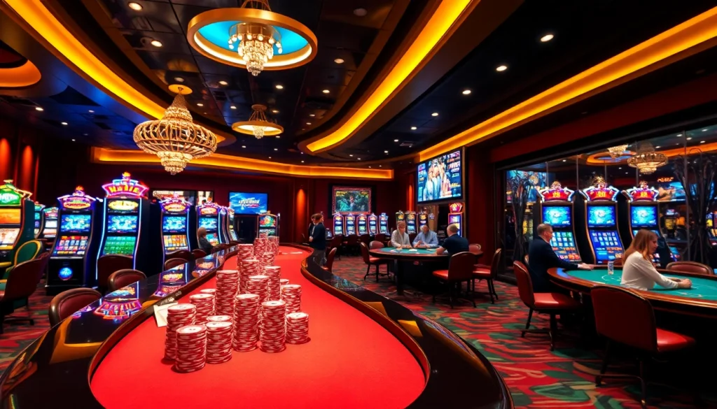 Experience winning excitement at thabethome com with lively casino scenes and vibrant gaming elements.