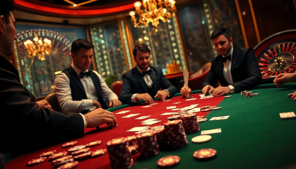 Experience high-stakes excitement at 789CLUB’s luxurious poker table, featuring chips and cards in action.