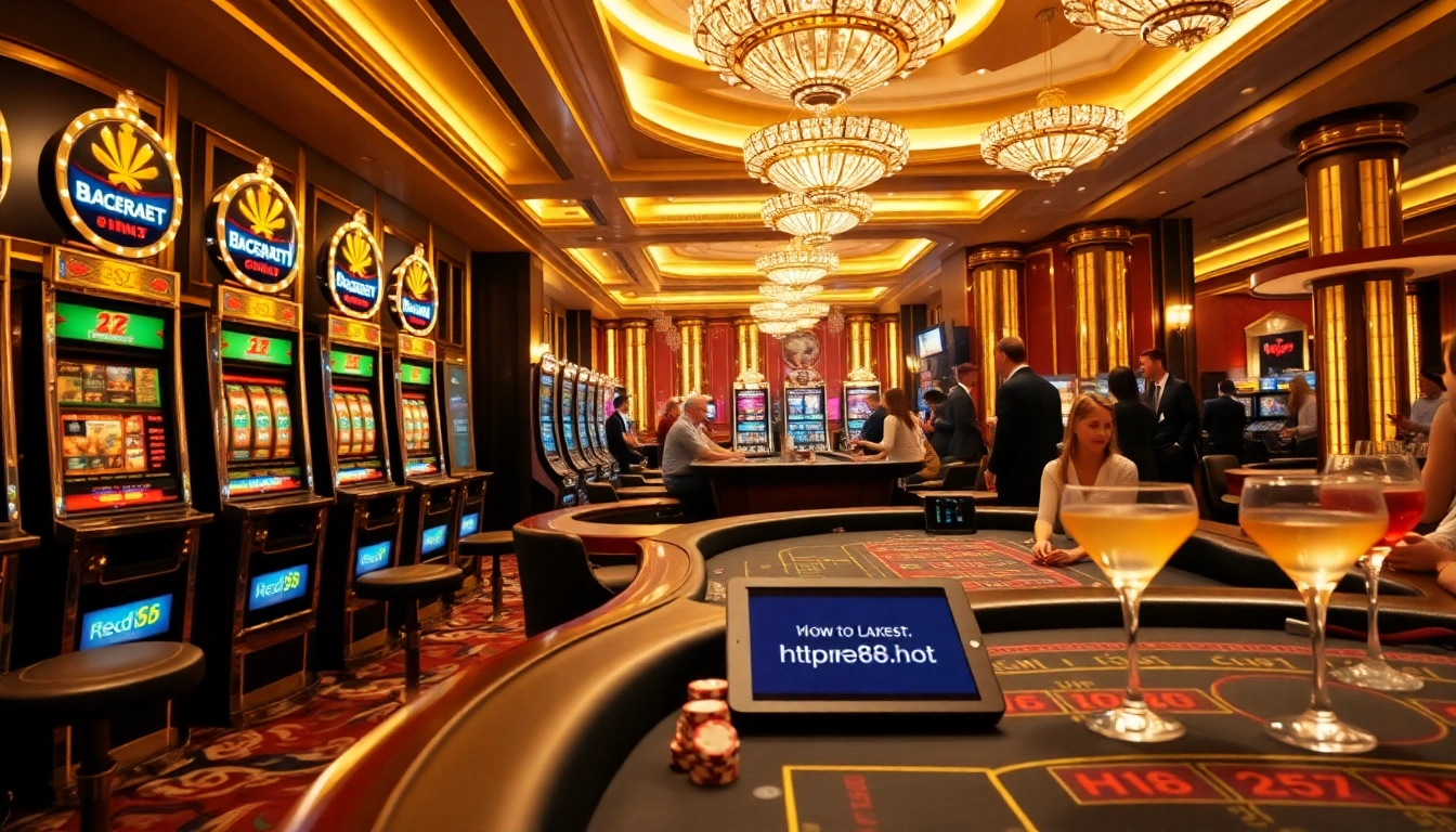 Experience the excitement of gaming at https://red88.hot/, featuring dynamic baccarat tables and sparkling slot machines.