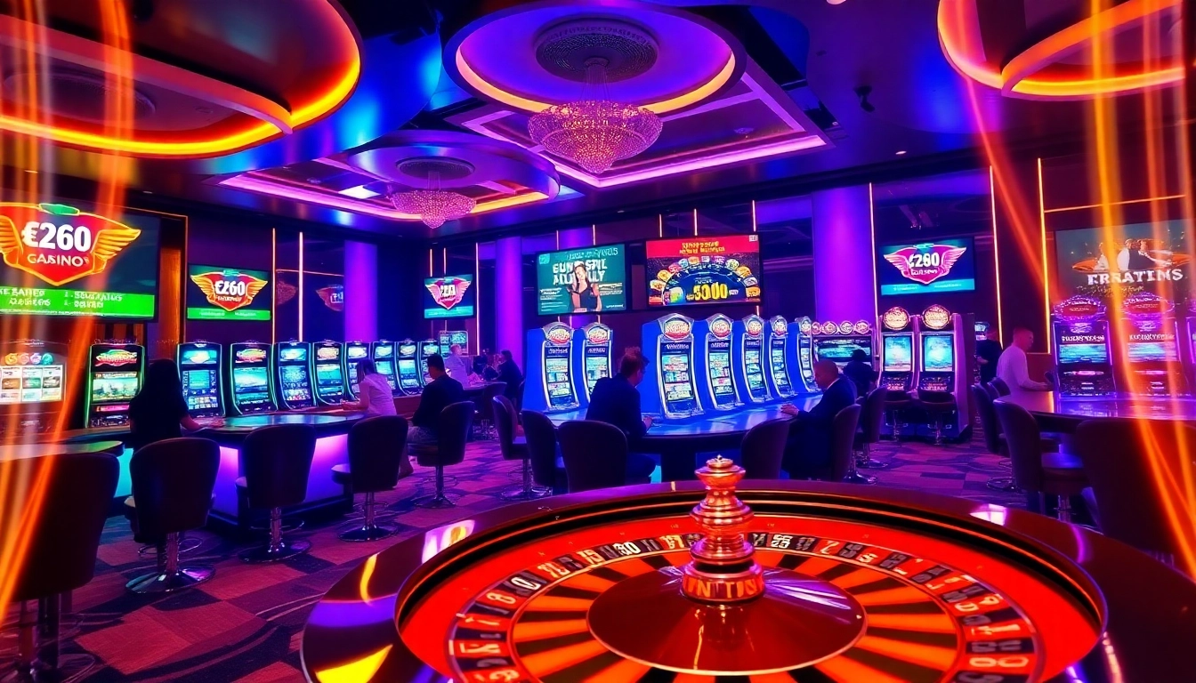 Experience the excitement of online gambling at https://cm88.bz/ with vibrant casino visuals and engaging games.