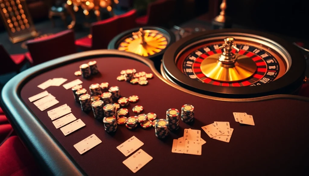 Experience the thrill of RR88 with vibrant casino tables and elegant gameplay.