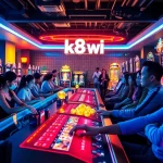 Experience the excitement of k88win with lively players and vibrant gaming tables.