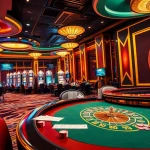 Engage in exciting casino action at https://fly88seo.com/, featuring poker tables, slot machines, and roulette wheels.