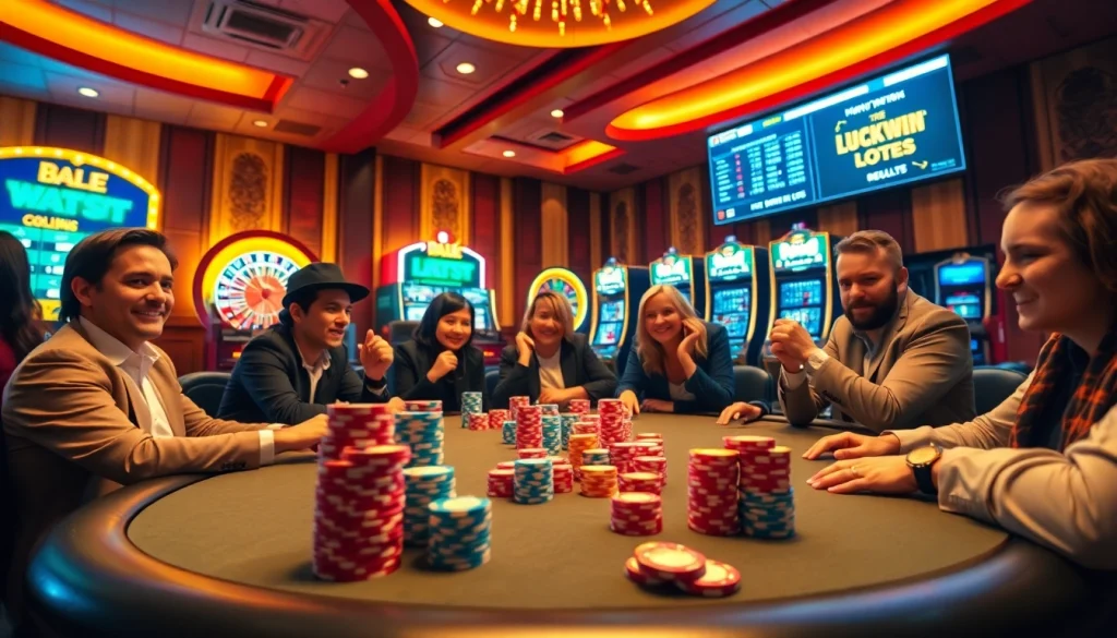 Experience the thrills of luckywin lott with vibrant casino games and engaging players.