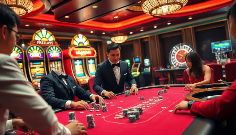 Tập đoàn truyền thông TPJ engages gamblers in a sophisticated casino atmosphere