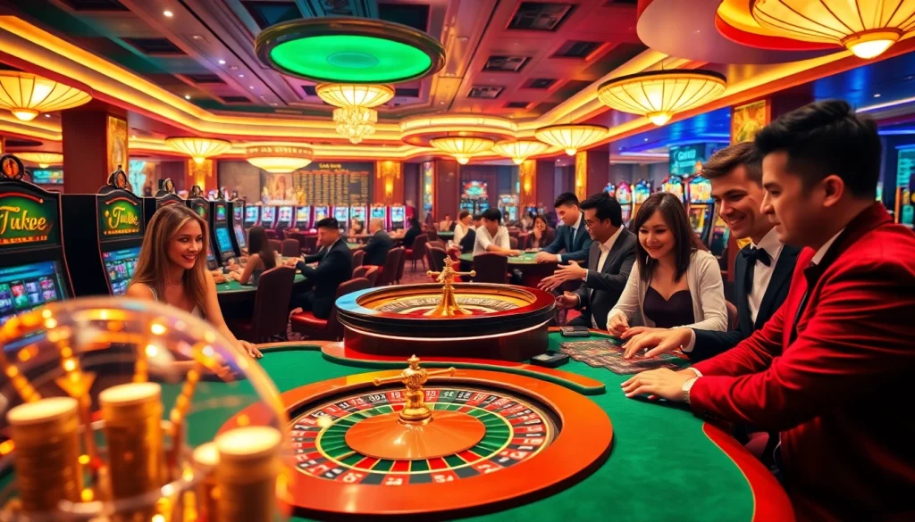 Experience the thrill of gambling at https://www.222bd.app/ with vibrant casino visuals.
