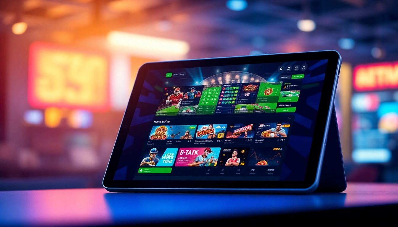 Engaging interface of iq88.help showcasing online betting options and live casino games.