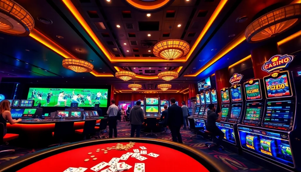 Exciting online gaming scene featuring HZ88's live casino and betting activities.