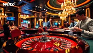 Experience thrilling casino action with win55 at the roulette and poker tables.