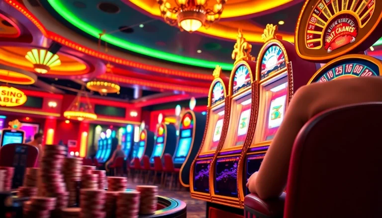 Rasakan sensasi slot pulsa dengan mesin berwarna-warni dan chip yang mendebarkan di kasino mewah.