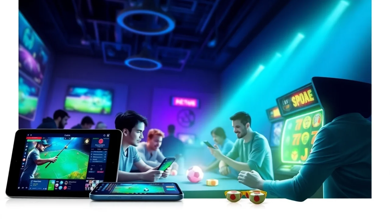 Engaging online gaming experience with CWIN showcasing vibrant interface and diverse players.