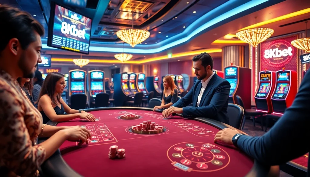 Experience winning moments at 8Kbet with exciting casino games and vibrant visuals.