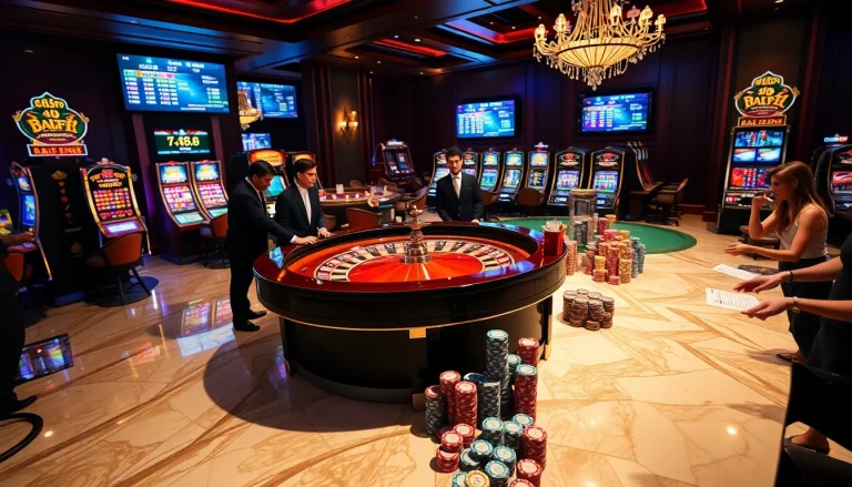Experience the thrill of winning at the luxurious casino scene represented on https://top10nhacai.gg/ with elegant players and roulette action.