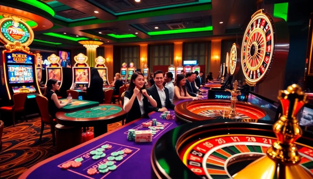 Engage in high-stakes gaming at 789win with thrilling casino experiences and vibrant action.