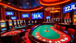 Get ready to win big at 22JL Casino with exciting games and vibrant atmosphere.