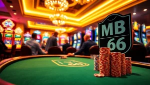 Experience excitement at the MB66 casino with vibrant poker games and thrilling slot machines.