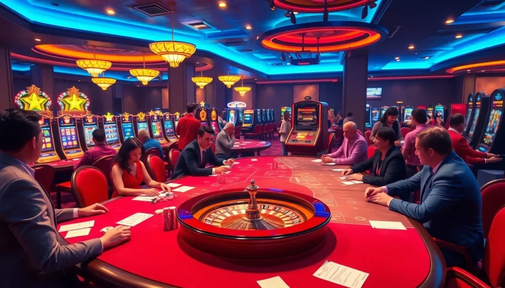 Engage in thrilling gameplay at https://c168.voto/ with vibrant casino elements showcasing poker and slots.