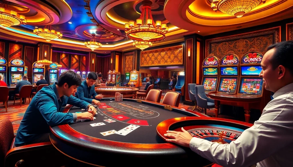 Experience the excitement at nhà cái rr99 with professional gamblers at a high-stakes poker table.