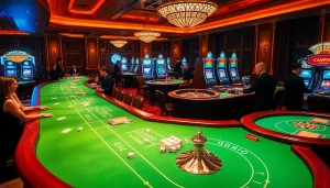 Experience the luxury of gg88 with vibrant casino tables and engaging gaming activities.