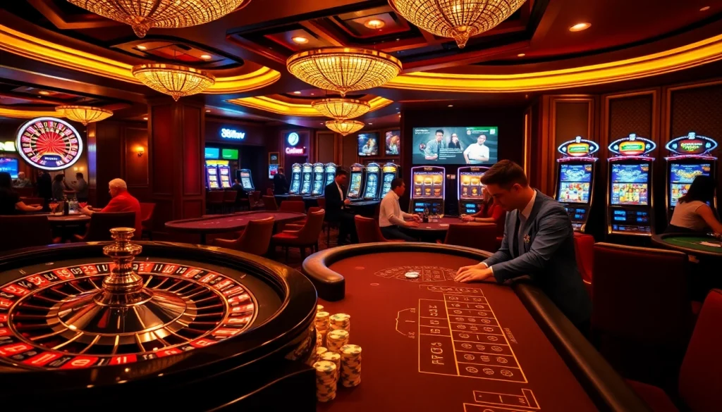 Experience the thrill of 888now with vibrant casino elements, poker chips, and tables.