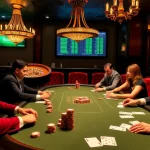 Experience the excitement of high-stakes poker at i9bet with players engaged in a thrilling game.