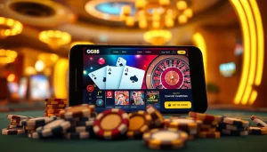 Experience thrilling gameplay at GG88 with premium betting options on casino tables and slot machines.