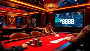 Experience the excitement of vn88 with vibrant casino action featuring poker games and roulette.