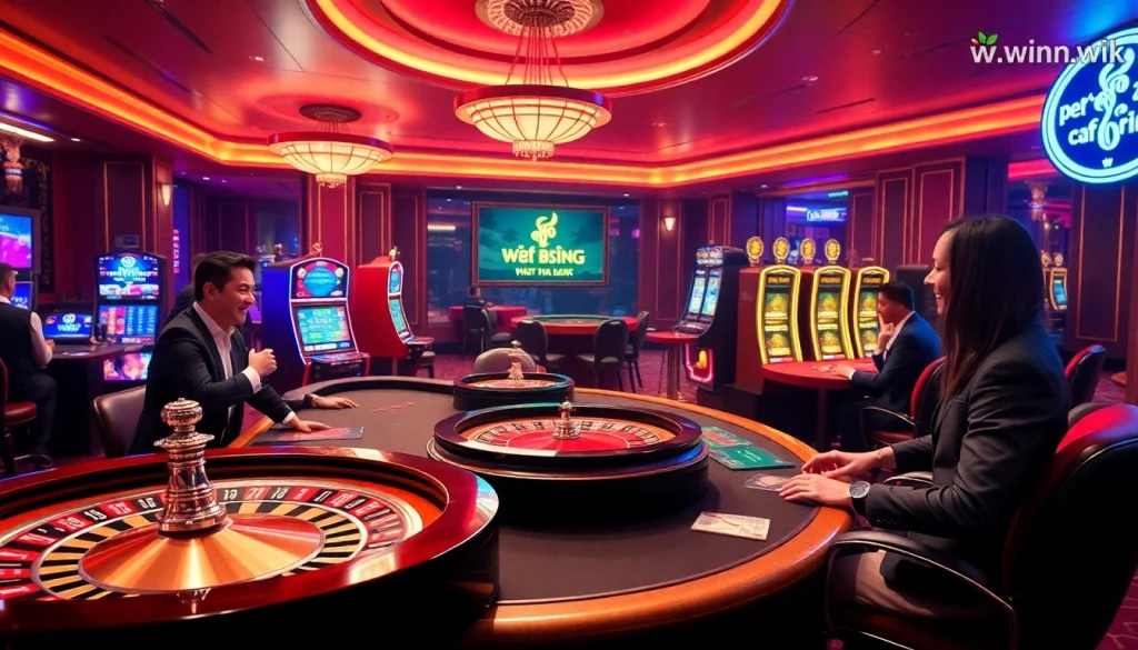Experience thrilling online gaming at https://winvn.wiki with lively casino visuals and high-stakes excitement.