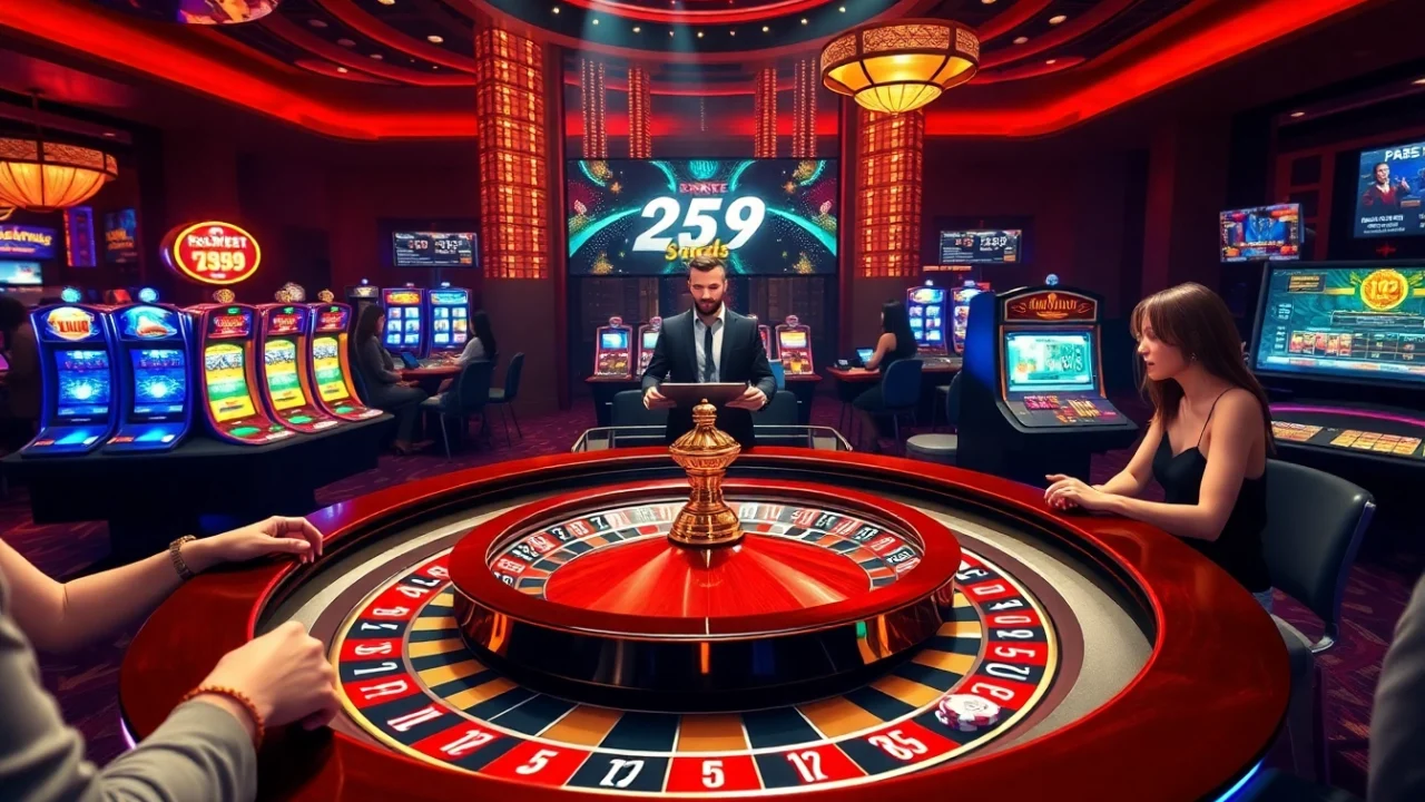 Experience the thrill of winning at PS99 with vibrant casino games and engaging roulette action.