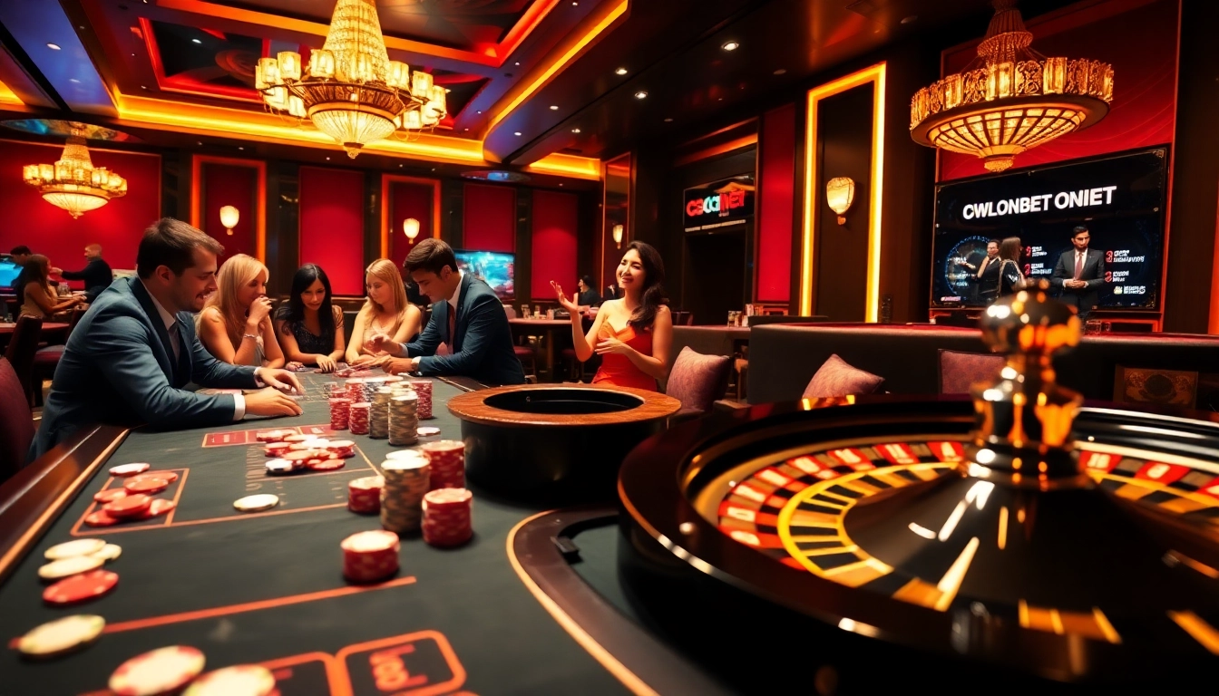 Engage in thrilling casino games at c54.gb.net, featuring professional dealers and glamorous roulette wheels.