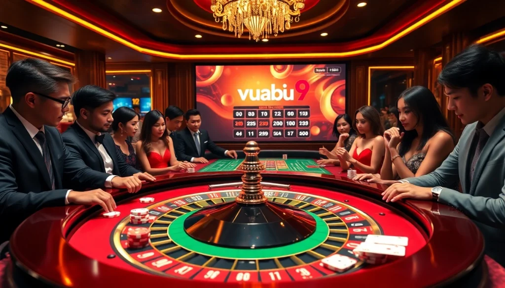 Experience excitement at vuabai9 with vibrant roulette and poker action.