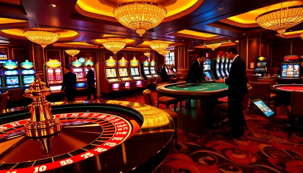 Experience thrilling moments at king888.onl with luxurious roulette and slot machines.