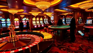 Experience thrilling moments at king888.onl with luxurious roulette and slot machines.