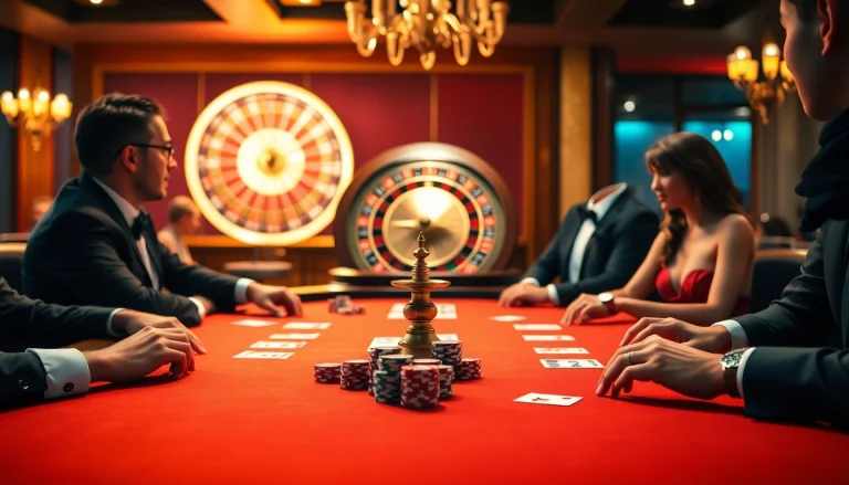 Experience high-stakes excitement at DN88's luxurious casino with vibrant poker games.