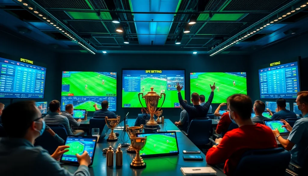 Players celebrating wins while using the 566 online sports betting platform with a dynamic interface.