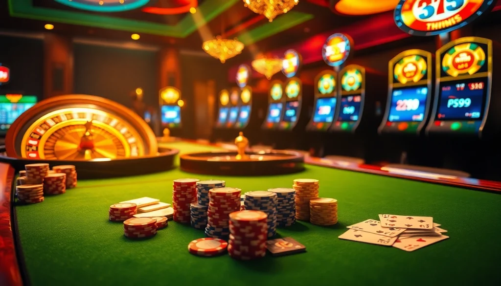 Experience premier gambling action at PS99 with dynamic casino games and vibrant atmosphere.