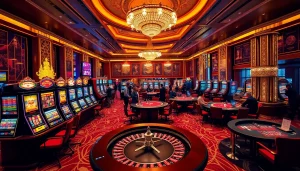 Players enjoy thrilling games at luckywin's luxurious casino experience.