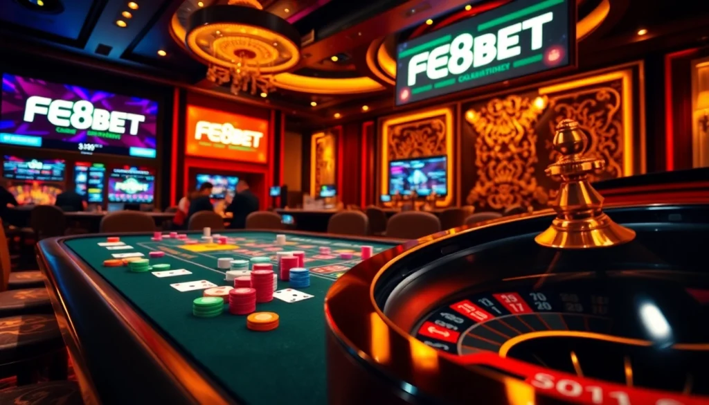 Experience the excitement of F8BET with engaging gaming tables and thrilling poker action.
