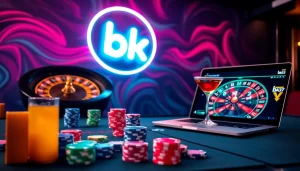 Experience high-stakes excitement at bk33 with vibrant casino games and captivating visuals.