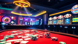Experience high-stakes gaming at https://e2bet-games.org with vibrant poker tables and exciting slot machines.