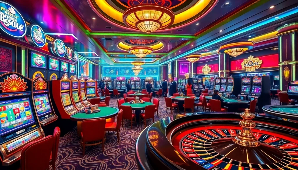 Experience the excitement of hz88 casino with vibrant games and engaging tables.