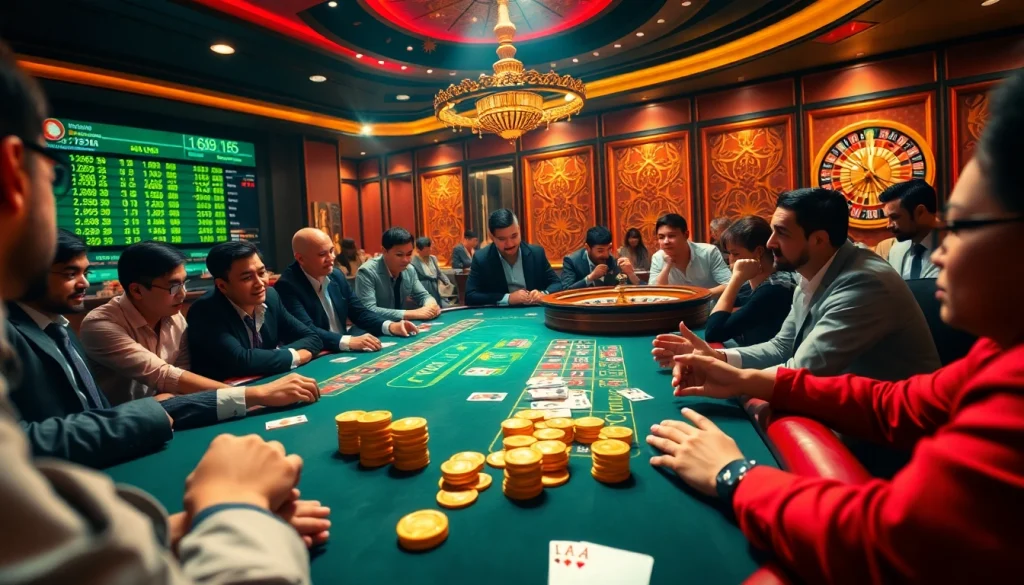 Experience the thrill of high-stakes poker at 789club with vibrant visuals and luxury atmosphere.