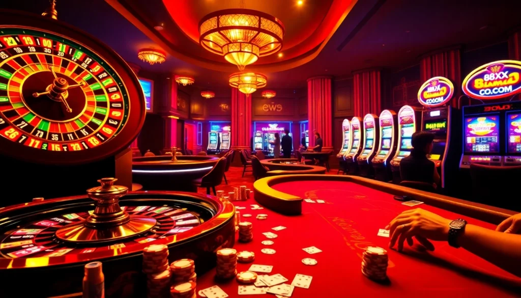 Players celebrating wins at 88xx.co.com, featuring a neon-lit casino ambiance.