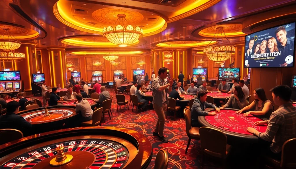 Experience the excitement of gambling at a casino featuring chotruyen narratives and engaging gameplay.