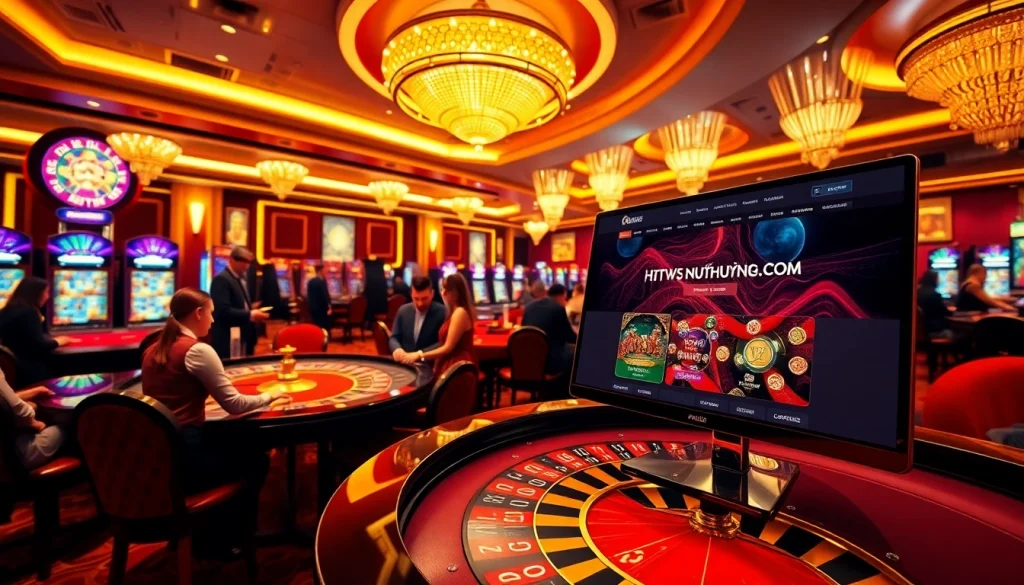 Experience thrilling gameplay at https://nohu90vn2.com/ with engaging slot machines and roulette.
