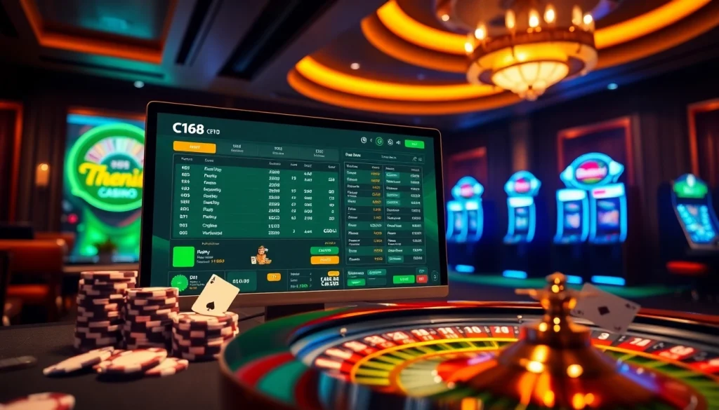 Experience the thrill of online gambling at https://c168.sh/ with immersive casino visuals and engaging gameplay.